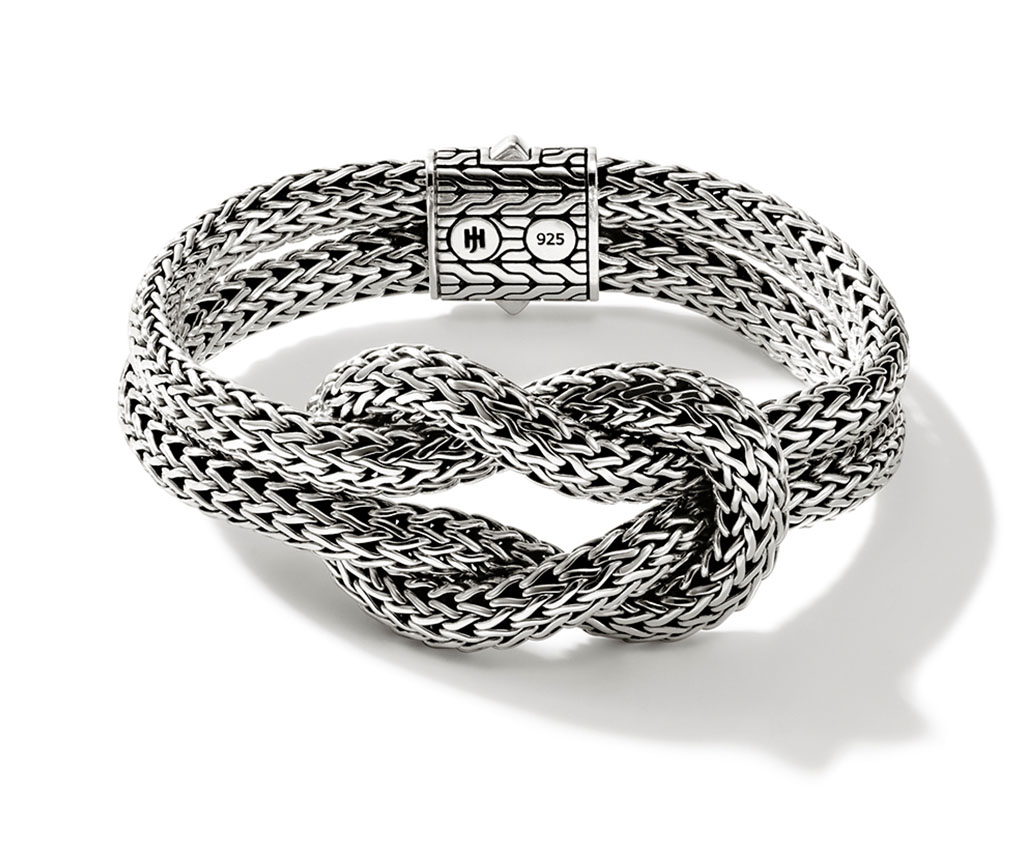 Love Knot Silver Bracelet